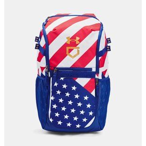 Under Armour Red White and Blue USA Flag Backpack